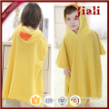 microfiber fabric solid color hooded baby towel with hooded